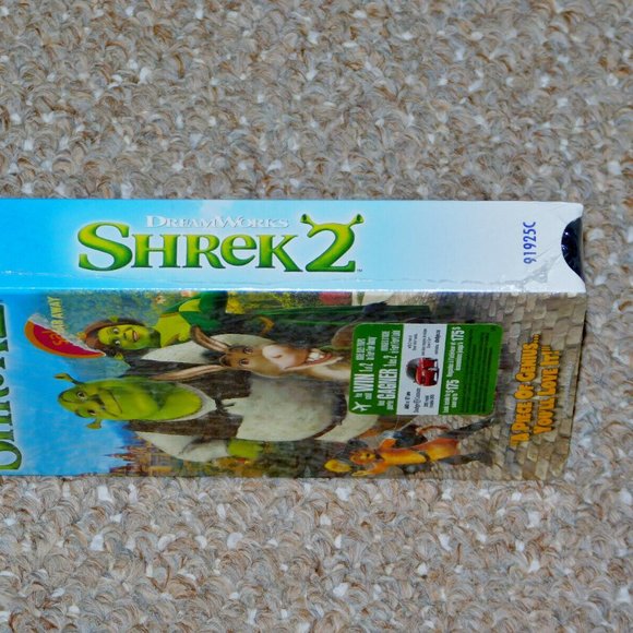 Shrek 2 VHS 2004 Brand New Factory Sealed Mike Myers Cameron Diaz - Picture 10 of 10